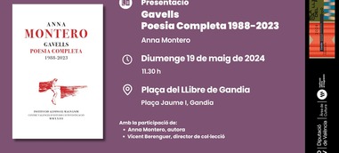 Presentació: Gavells. Poesia completa 1988-2023