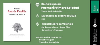Recital de poesia: Poemari Primera Soledad